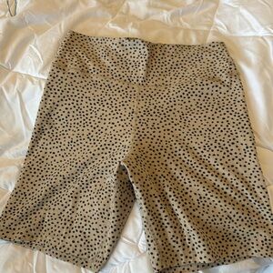 Abercrombie and Fitch. Size small leopard print bike shorts.